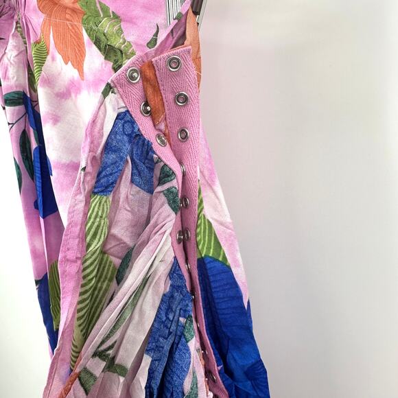 Muche et Muchette Tropical Flower Swim Cover Up Beach Skirt Size OS - Picture 8 of 10